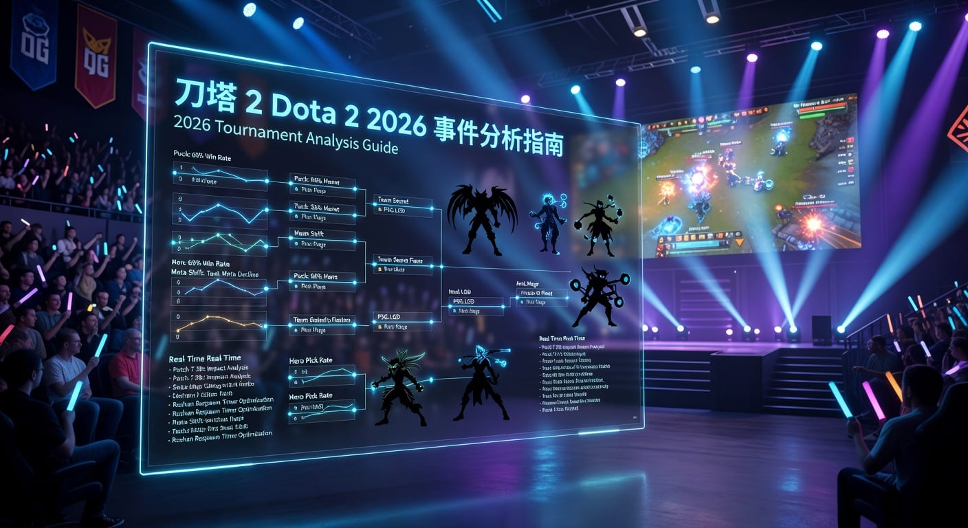 刀塔2 Dota 2 2026年赛事观察与平台指南