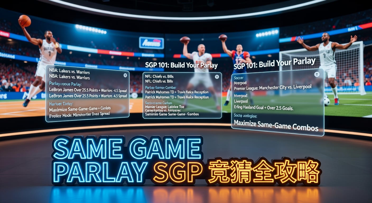 same game parlay SGP：串关思路与实战拆解