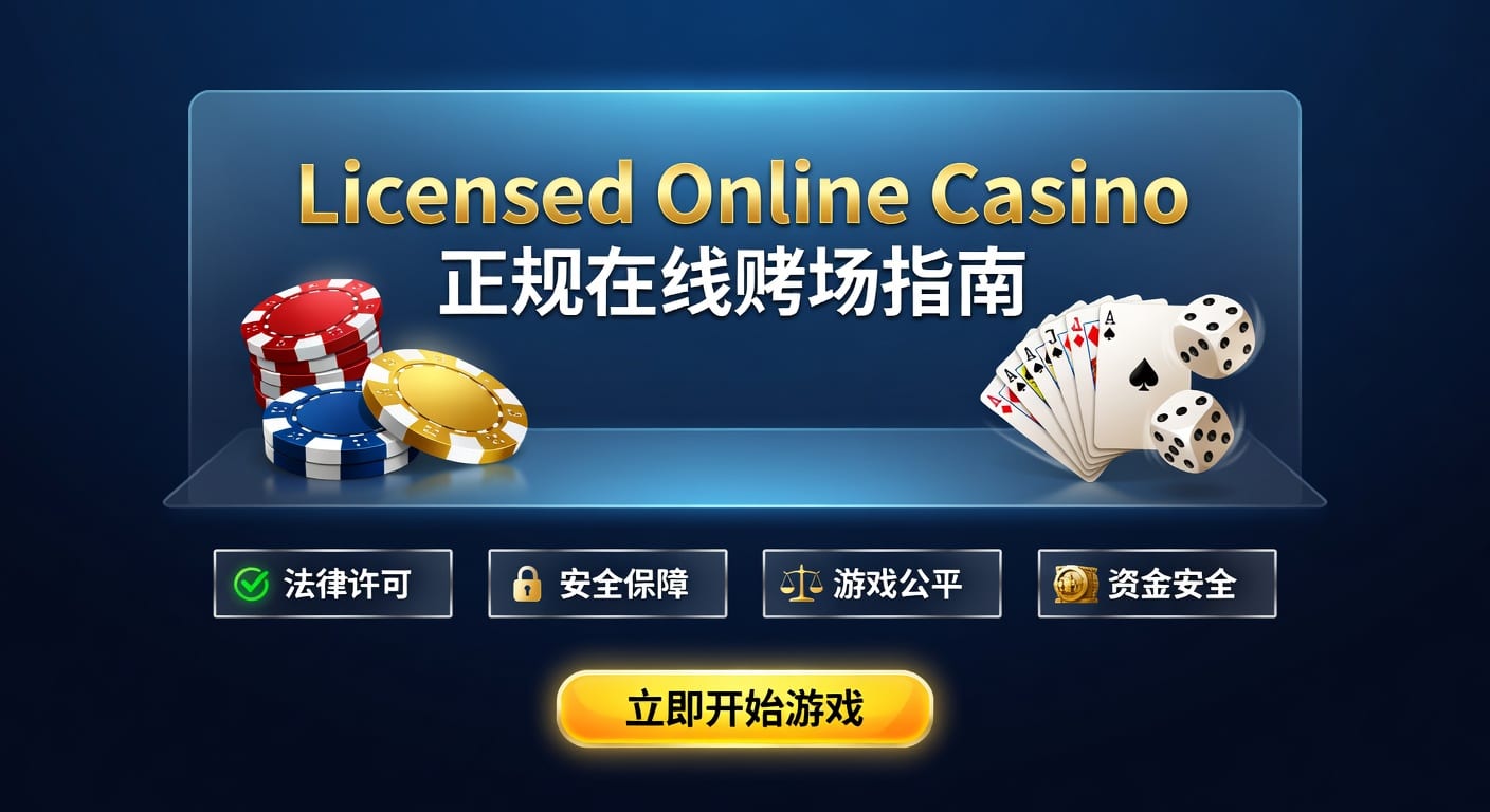 正规在线赌场 licensed online casino 识别指南